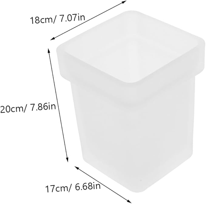 Healifty Toilet Bowl Brush Holder Ceramic Scrubber Cup for Easy Cleaning Compact Storage for Home Office Public Restrooms User Friendly Design for Efficient Space Utilization