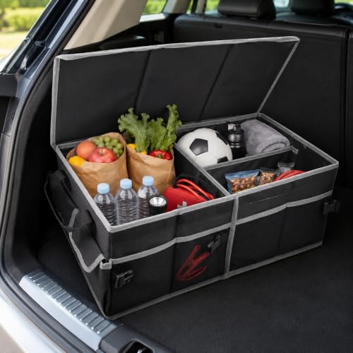 Collapsible Car Trunk Organizer, Foldable Cargo Storage - Image 2