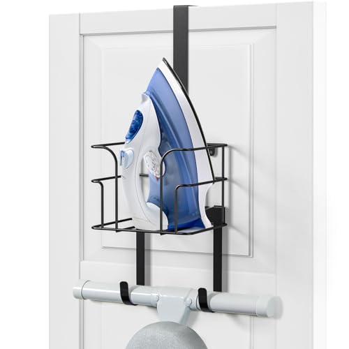 Over The Door/Wall Mount Ironing Board Hanger, Laundry - Image 2