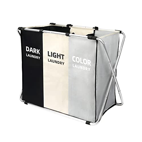 180L Large Laundry Basket, Freestanding Laundry Hamper - Image 2