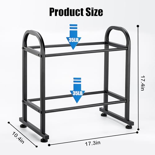 facka 3D Printer Filament Storage Rack,2-Tier Metal - Image 3