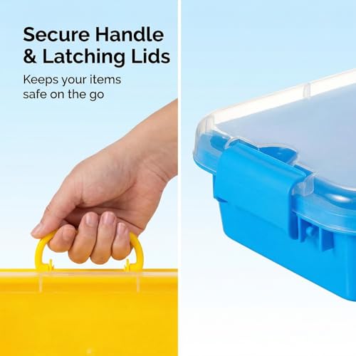 Sensory Bin with Lid for Toddlers 3 Pack 12.8 | Home Organization - Image 6