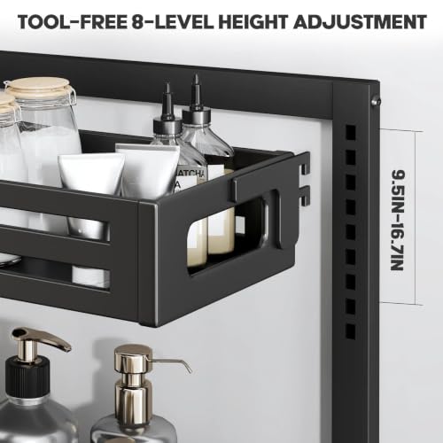 2 Pack 19IN-Depth Under Sink Organizer,Pull Out Cabi | Under Sink Stor - Image 4