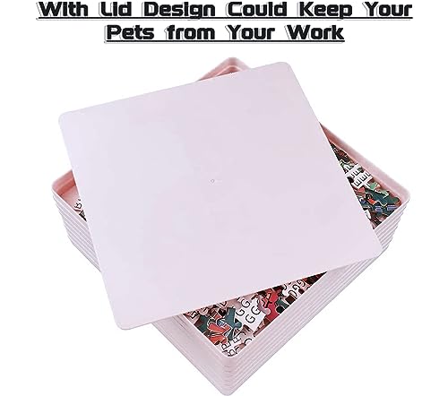 8 Sorting Trays with Lid 8x8 Premium Puzzle Trays - Image 6
