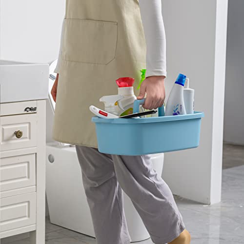 Haundry Large Cleaning Supplies Caddy with Handle, Plastic - Image 6