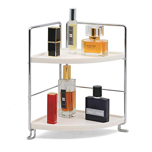 2-Tier Bathroom Countertop Organizer - Vanity Tray Cosmetic & - Image 2