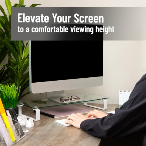 Mind Reader Monitor Stand, Contemporary, Desktop Org | All Products - Image 3