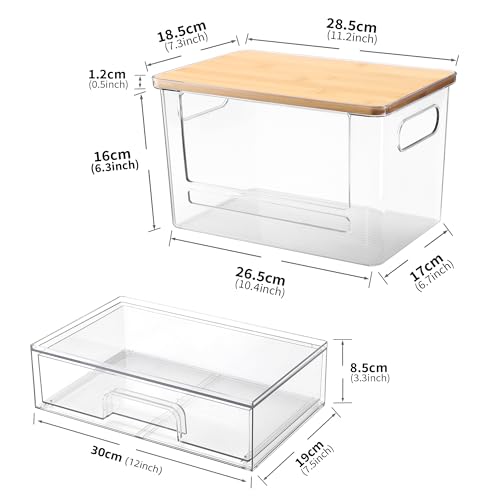 2Pcs Trash Bag Holder Under Sink Stackable Storage, Extra - Image 4