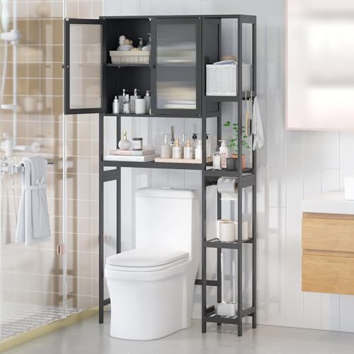 Over the Toilet Storage Cabinet Above Toilet Bathroom - Image 5