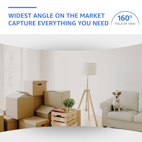 ALPHA TECH Indoor Camera with 160° Wide Angle, Plug | All Products - Image 3