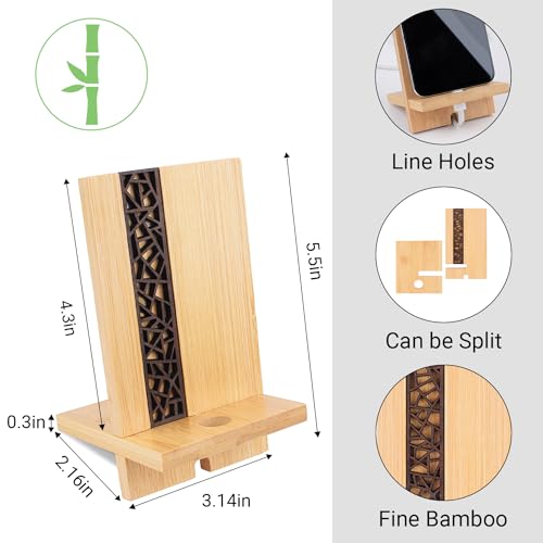 Mobile Stand Japanese Style Cellphone Holder Desktop Organizer - Image 3