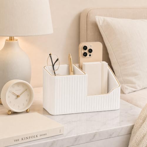 KINGFOM Luxury PU Leather Desk Organizer for Office | All Products - Image 7