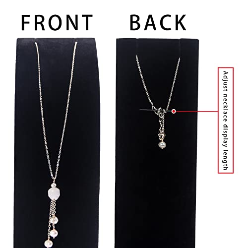 3Pcs/Set Necklace Holder Organizer Velvet Jewelry Di | All Products - Image 4