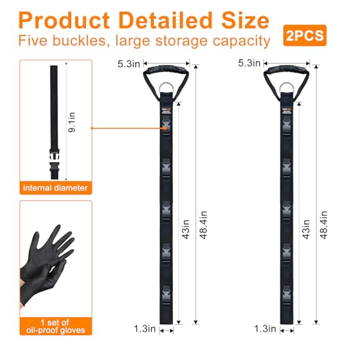 Extension Cord Organizer 2 Pack, Cord Storage Organizer with 5 - Image 6