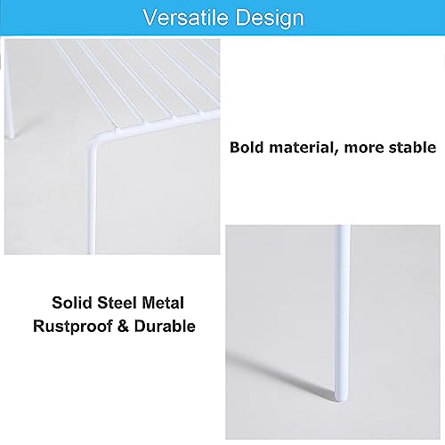iPEGTOP Set of 6 Kitchen Cupboard Organiser Shelf, Small Size - Image 8