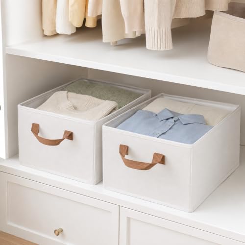Fordonral Pack of 3 Large Capacity Storage Bins Closet - Image 6