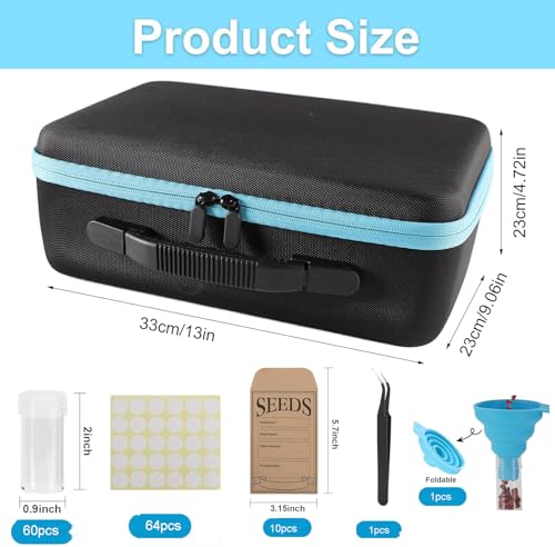 60 Slots Seed Storage Organizer with 10 Seed | Home Organization - Image 4