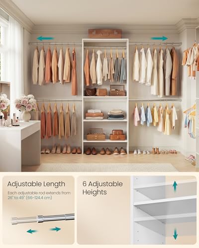 SONGMICS Closet System, Customizable Walk-In Closet - Image 5