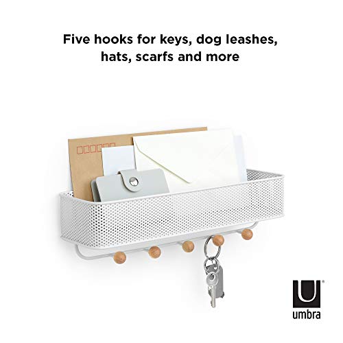 Umbra Estique Entryway Organizer, Wall Mount Key Holder - Image 6