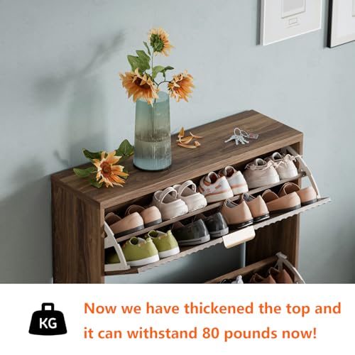 Shoe Cabinet Storage, Modern Freestanding Organizer | Home Organizatio - Image 4