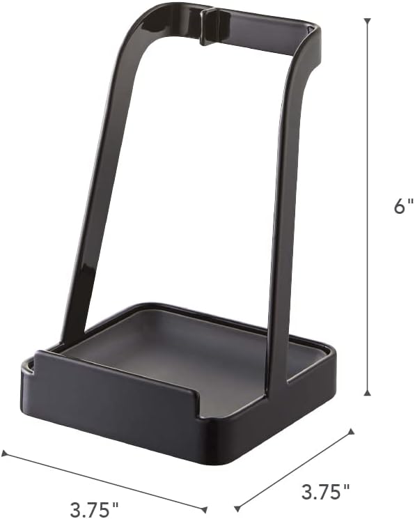 YAMAZAKI Home Tower Ladle Holder - Lid Stand For Utensils In Kitchen - Steel
