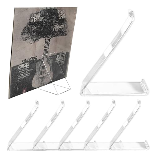 6pcs Vinyl Record Stand Display Tabletop Album Record Now Playing - Image 2