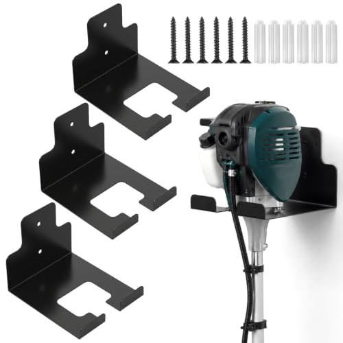 3 Pack Garage Organizer Trimmer Rack - Image 2