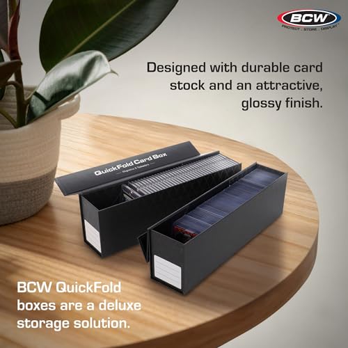 BCW QuickFold Card Boxes for Toploaders and Magnetics, Magnetic - Image 5