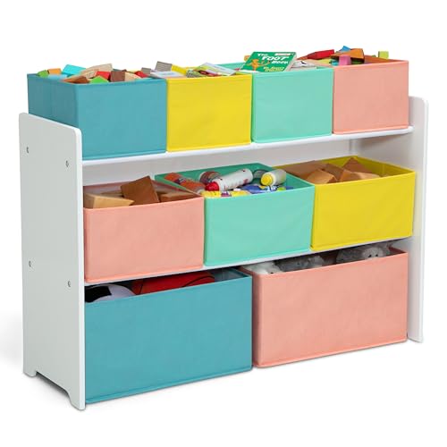 Delta Children Deluxe Multi-Bin Toy Organizer with Storage - Image 5