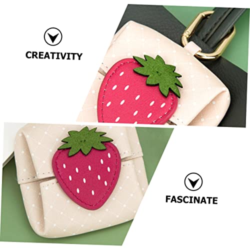 Uonlytech Cartoon Fruit Earbud Case with Hook Small Change Purse - Image 5