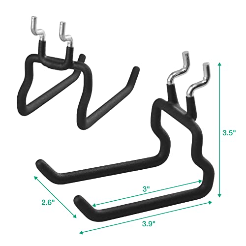 Pegboard Hooks, 8 Pack Peg Board Tool Utility Hooks & - Image 3