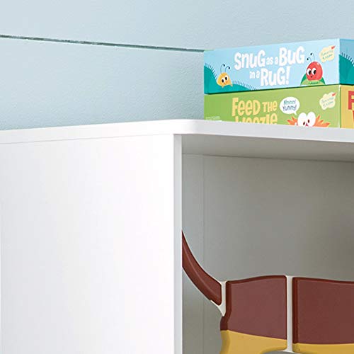 ClosetMaid 1497 KidSpace 3-Tier Vertical Storage Shelf, White - Image 6