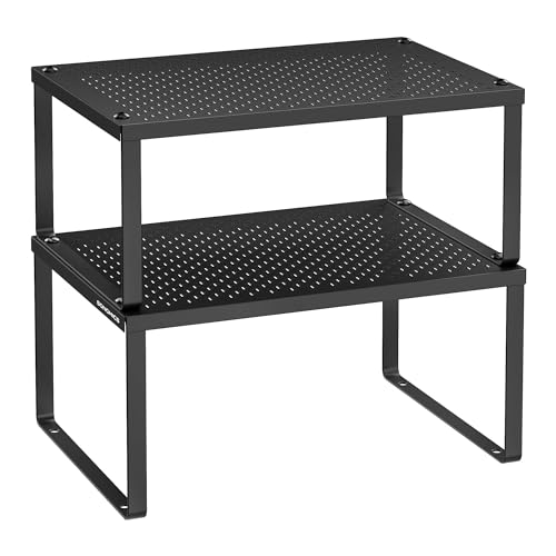 SONGMICS Set of 2 Metal Spice Racks, Stackable Expan | All Products - Image 2