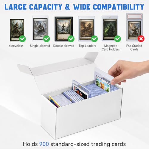 DEDC 3-Pack Trading Card Storage Box for Toploaders - Image 5