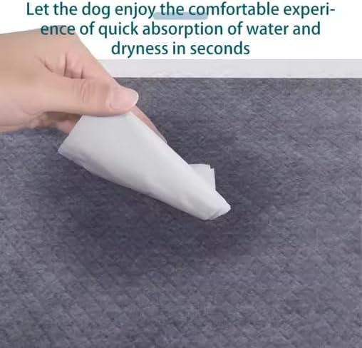 XL Puppy Training Pads – Black, 6-Layer Carbon, Quick-Absorbing, Leak-Proof, Odor Control – for Dogs