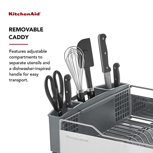 KitchenAid Large Capacity Full Size Rust Resistant Dish Rack - Image 5