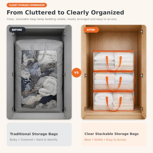 KYODOLED 6-Pack Clear Moving Bags Heavy Duty Extra L | All Products - Image 6