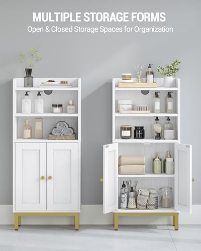 Hzuaneri Bathroom Storage Cabinet, Small Floor Cabinet - Image 8