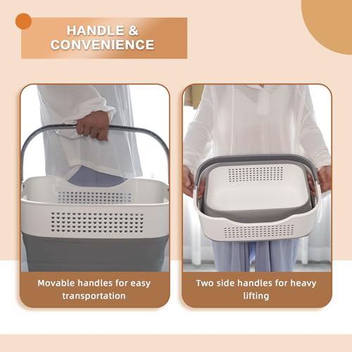 GREATLINK Foldable Laundry Basket Collapsible Laundry - Image 7