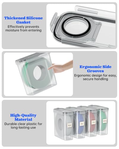 Filament Storage Box 6 Pack — Airtight 3D Printer Filament - Image 4