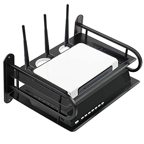 Z-Color Black Metal Double Wireless WiFi Router Stor | All Products - Image 4