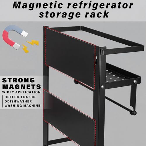 Vercraft Mini Fridge Shelf Organizer for Dorm Paper Towel - Image 6