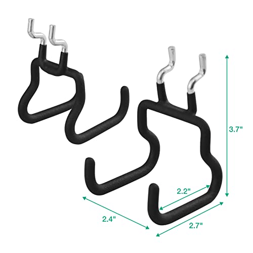 Pegboard Hooks, 8 Pack Peg Board Tool Utility Hooks & - Image 6