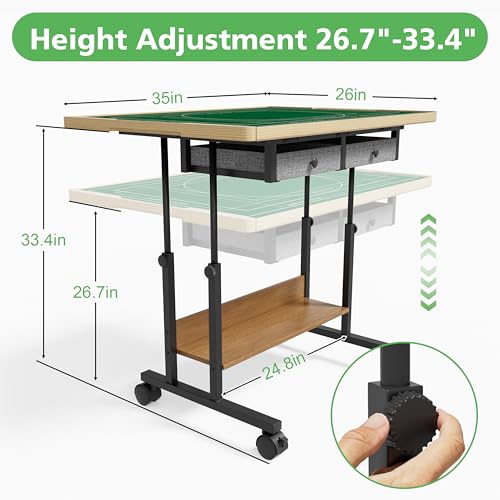 CODACE 1500 Pieces Puzzle Table with Drawers | Home Organization - Image 3