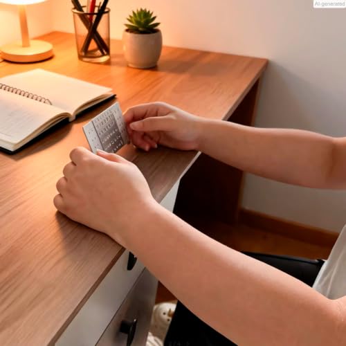Adjustable Small Standing Desktop Calendar, Mini Desktop - Image 4