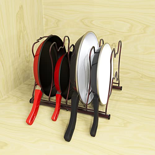 Simple Houseware Cabinet Pantry Pot and Pan Organizer Holder - Image 5