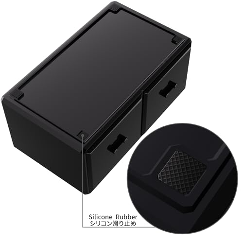 READAEER Makeup Organizer 3 Pieces Cosmetic Storage Case with 6 - Image 4