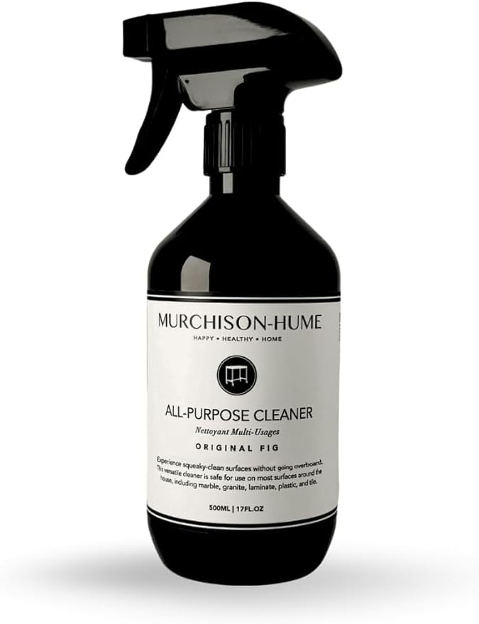 Murchison-Hume All Purpose Cleaner Spray, Plant Based Multi Surface Cleaner, Non Toxic Eco Friendly Kitchen & Bathroom Spray, Granite & Marble Safe, Grease Cutting Natural Cleaner – Original Fig
