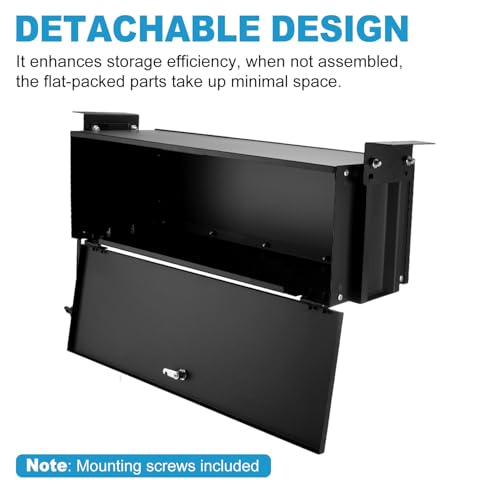 27" RV Storage Box, 1.5 Cubic Fee, Lockable RV Step Storage Box - Image 7