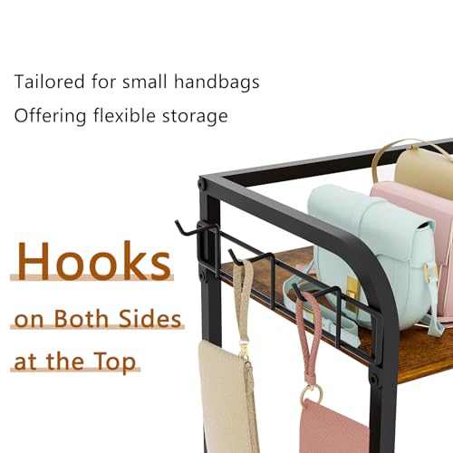 koozuuyk 4-Tier Purse Organizer for Closet with 3 Si | All Products - Image 5